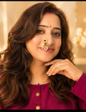 Aaho' Nath with Pearls & Emeralds