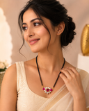 Floral Pink  Mangalsutra