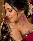 Rani Pink Thread Choker
