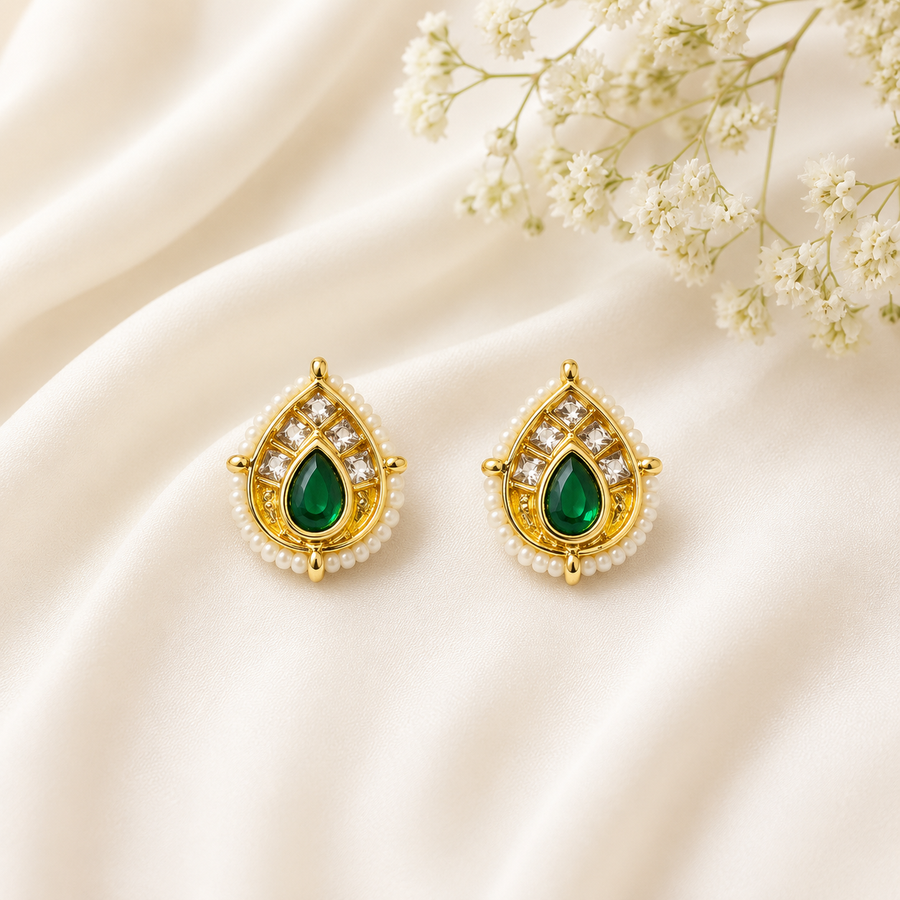 Pearl 
Green Mangalsutra