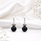Black glass Beads necklace