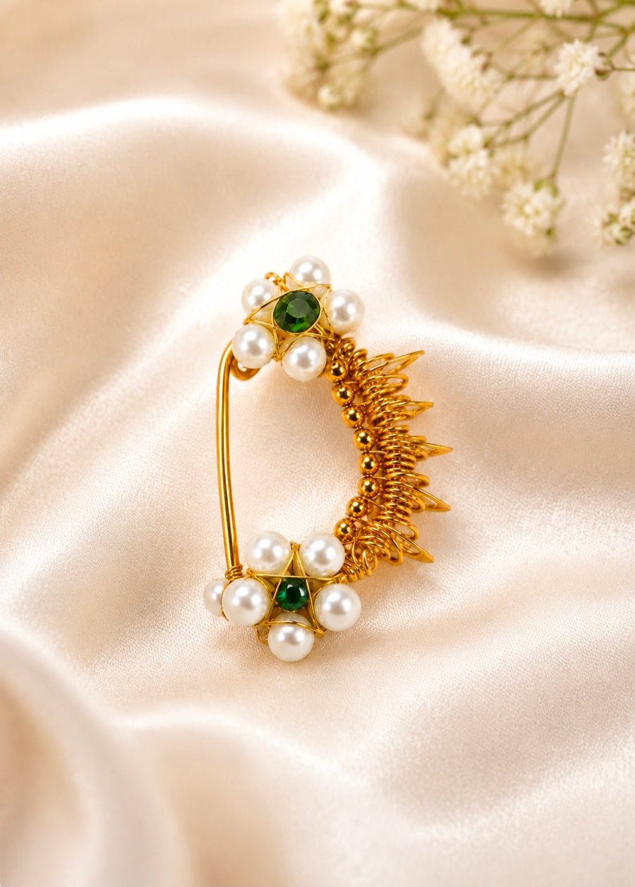 Suryanath – Pearl & Green Emerald