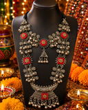Red Afghani Necklace Set