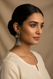 Antique Silver Jhumka