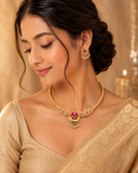 Traditional  Gold Tone Choker