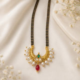 Pearl 
Green Mangalsutra