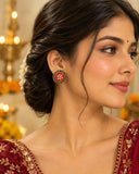 Red Afghani Necklace Set